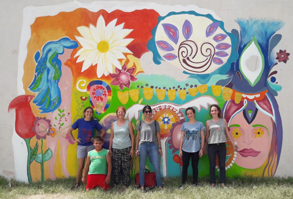 Participamos en intervenciones en espacios públicos